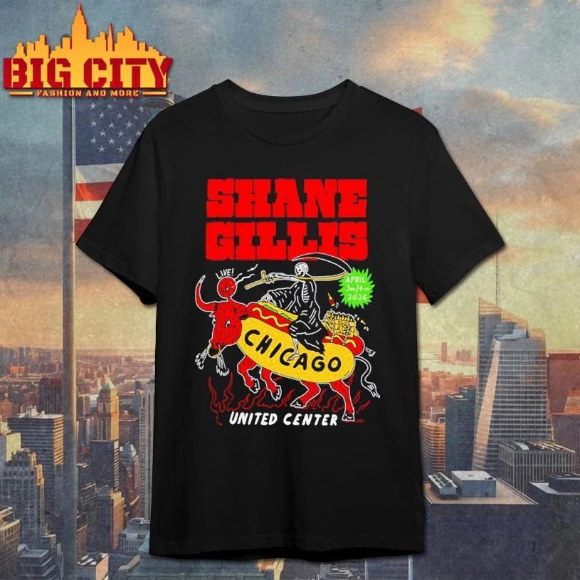 Shane Gillis Shirt Chicago United Center Apr 3-4 2026 Shirt