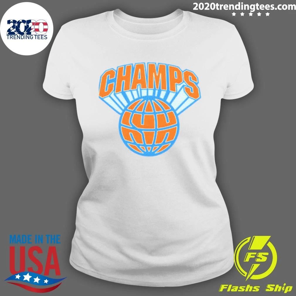 Champs New York Knicks Basketball Logo 2026 Shirt