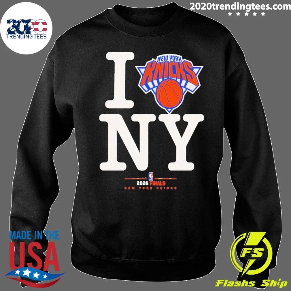 New York Knicks Basketball I Love Ny 2026 Finals Shirt