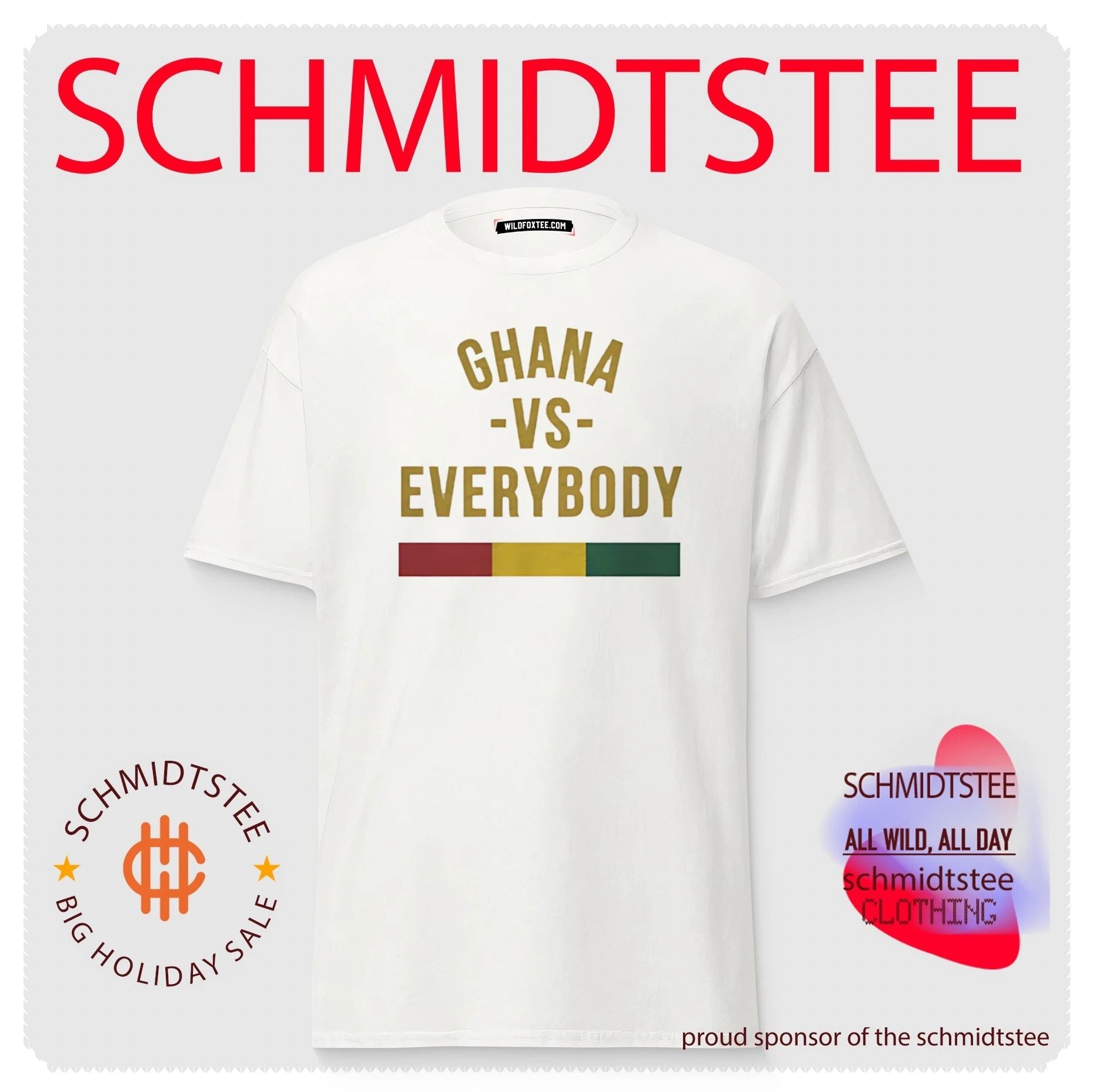 Ghana vs Everybody Ghanaian Pride West Africa shirt