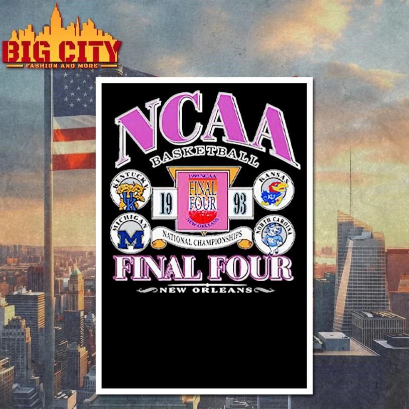 NCAA Basketball Final Four New Orleans 1993 Vintage Classic Shirt