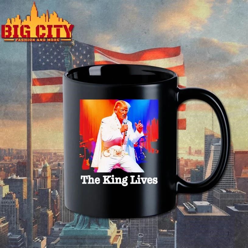 The King Lives Trump Funny shirt