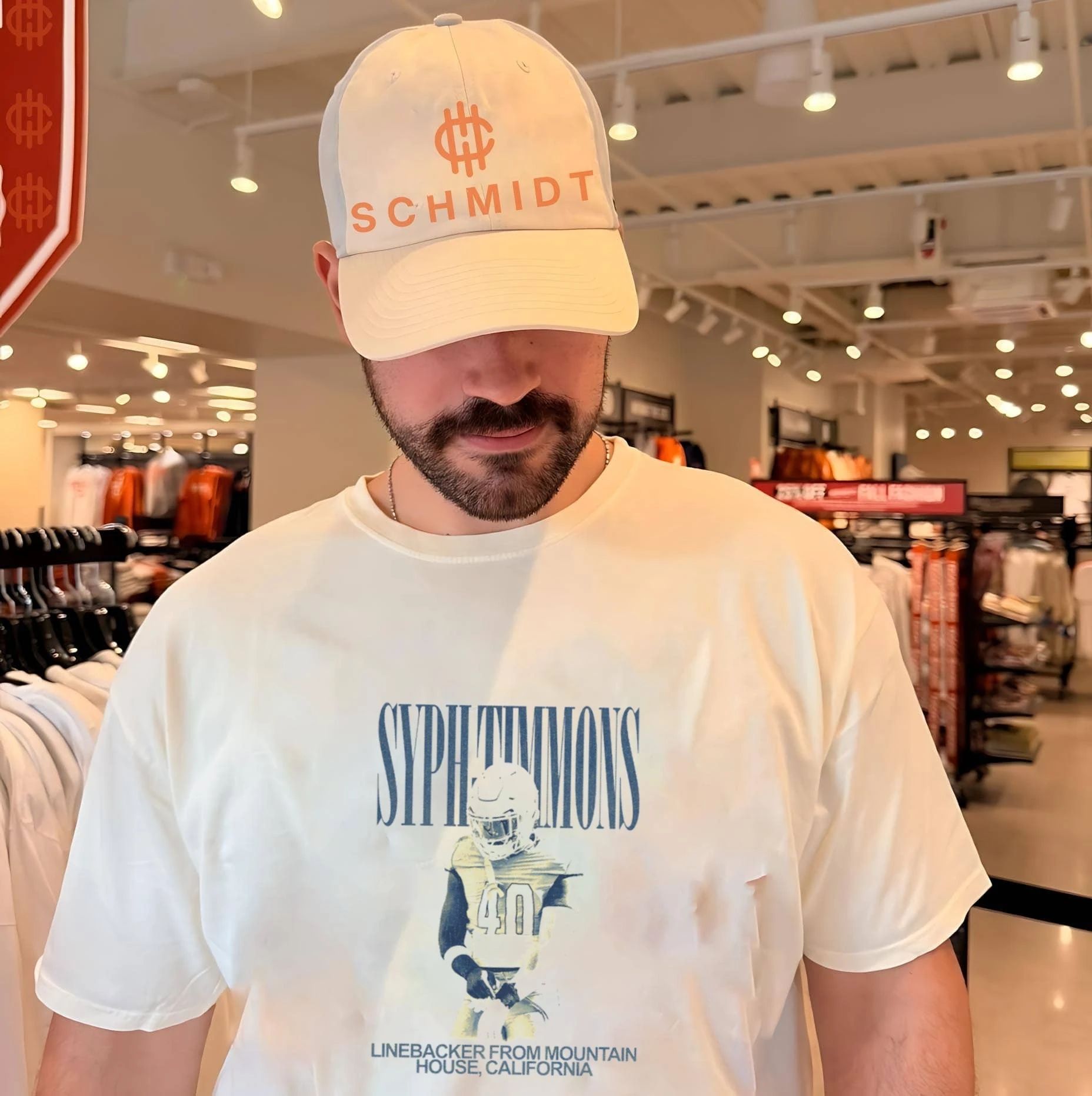 Orlando Syph Timmons Linebacker from Mountain House California shirt