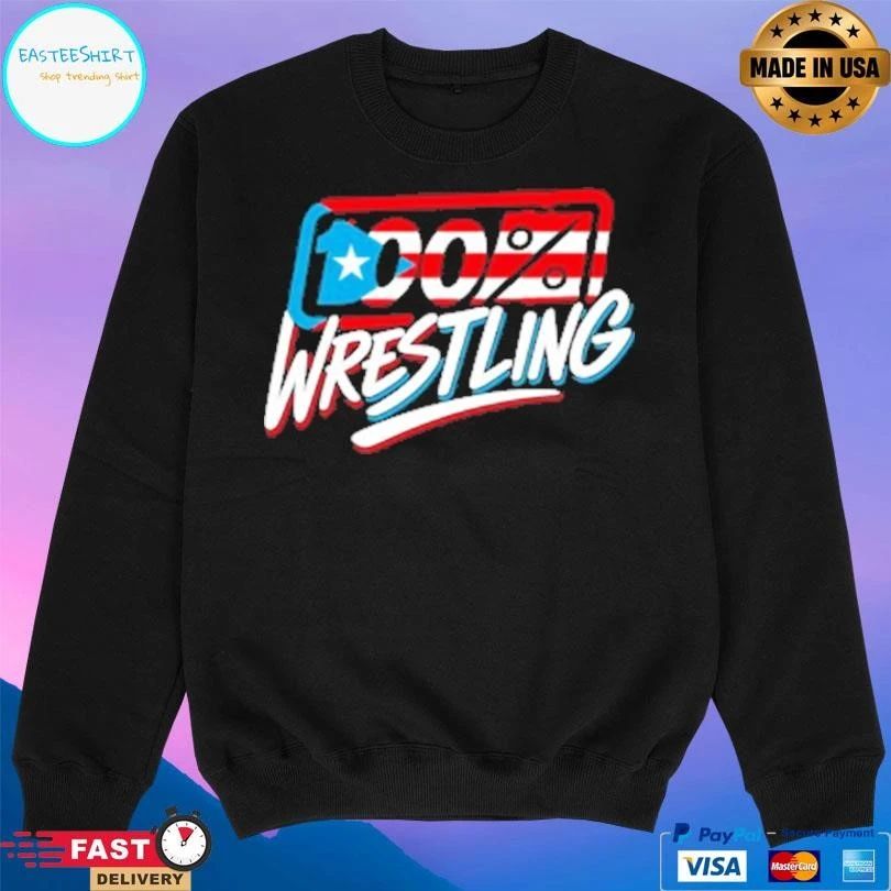 100% Wrestling Pr Edition T-shirts