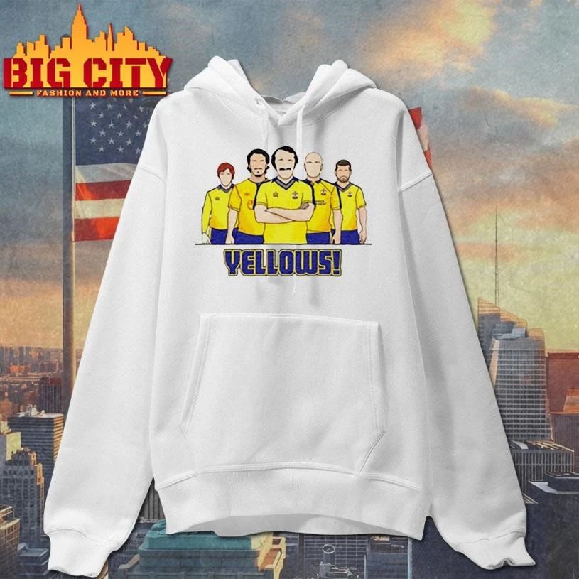 Saintsfc yellow graphic shirt