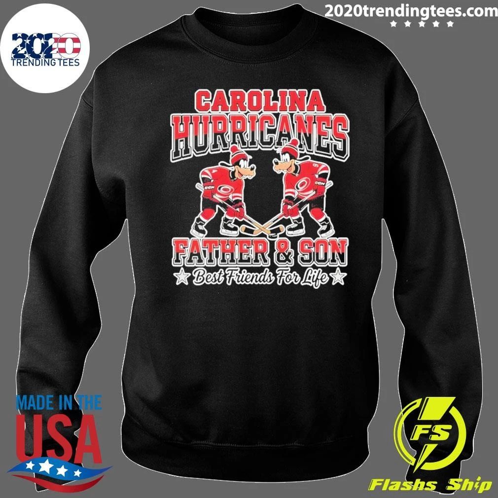 Disney Goofy Carolina Hurricanes Father And Son Best Friends For Life Shirt