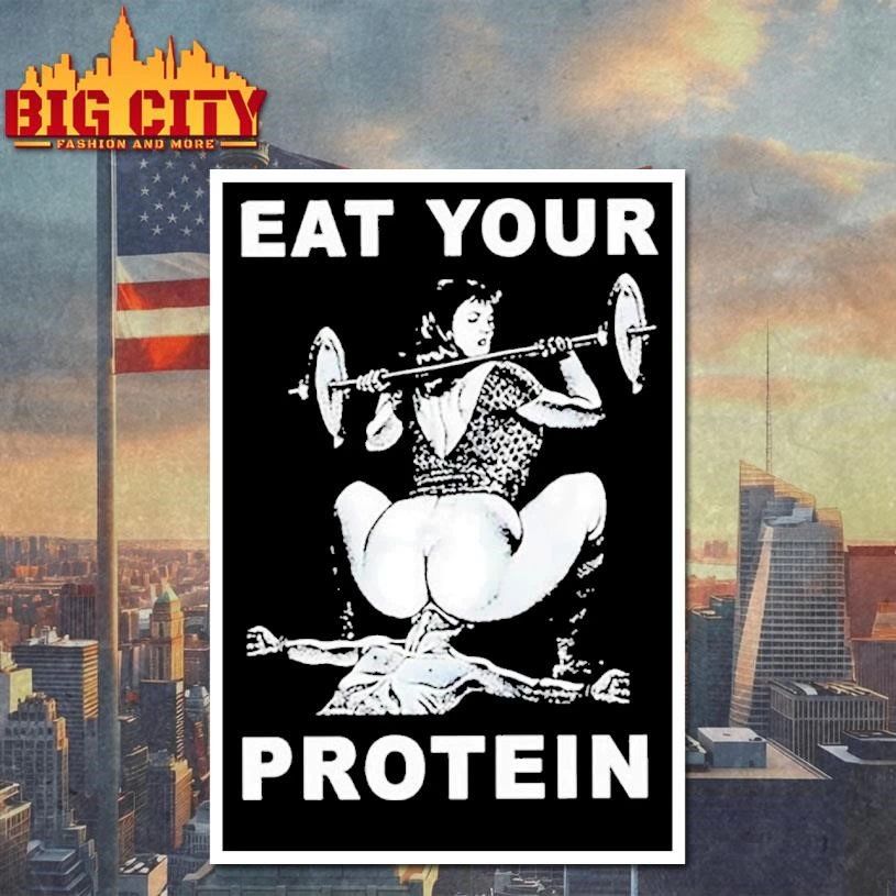 Eat You Protein For Gym-Goers Vintage Shirt