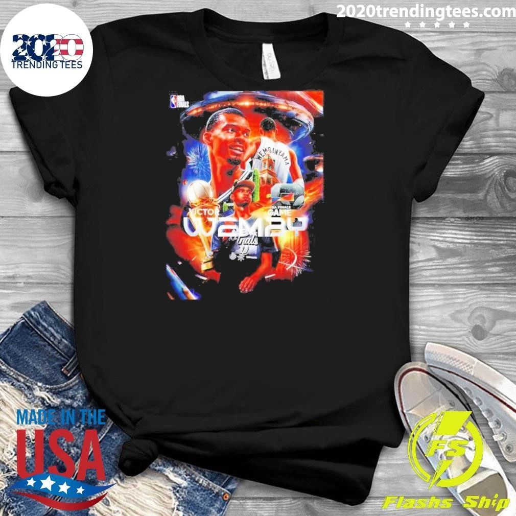 Victor Wemby 2026 NBA Finals Game Poster Shirt