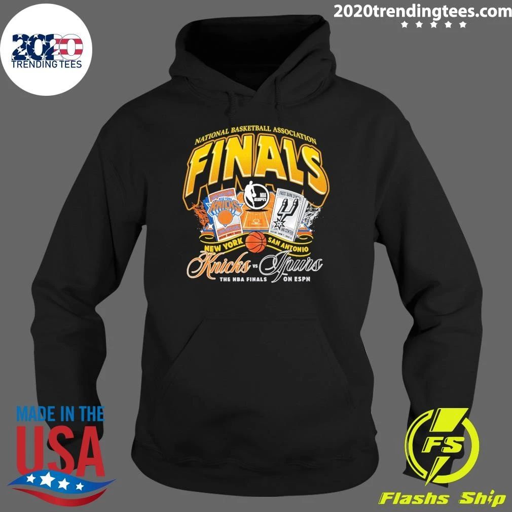 New York Knicks Vs. San Antonio Spurs 2026 NBA Finals Matchup Tickets Shirt