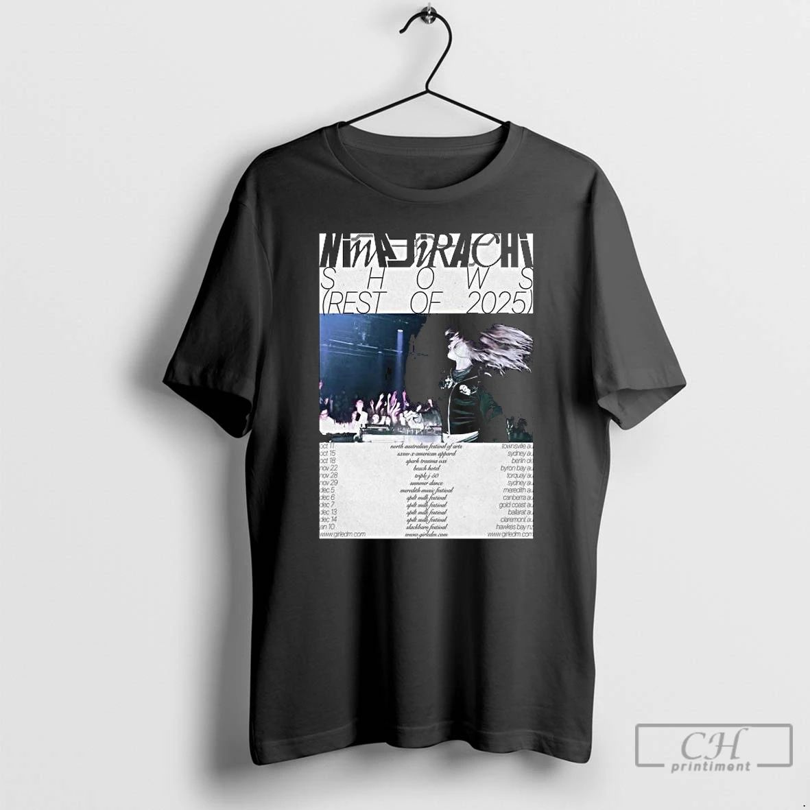 Classic Ninajirachi Shows Rest Of Tour 2025 Long Sleve T Shirts