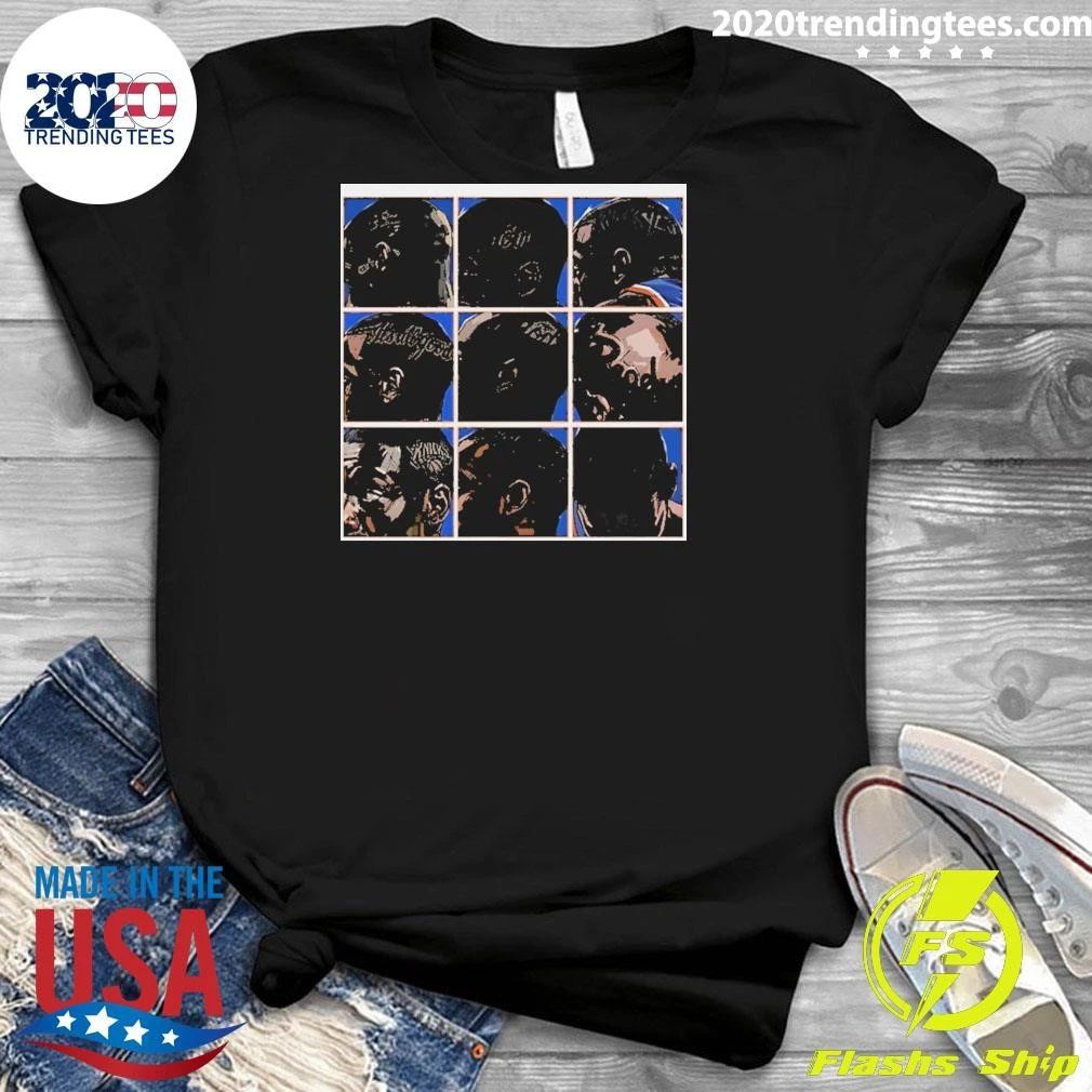 New York Knicks Cut Tattoo Head Shirt