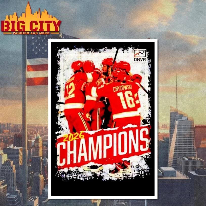 Denver Pioneers Men’s Ice Hockey 10X National Champions graphic Shirt