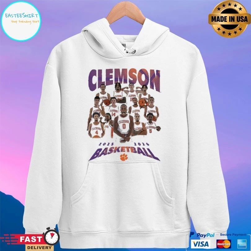 Clemson Tigers Men’s Basketball 2025-2026 T-shirts