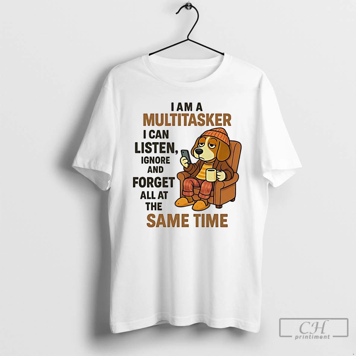 Classic Beagle I Am A Multitasker I Can Listen T Shirts