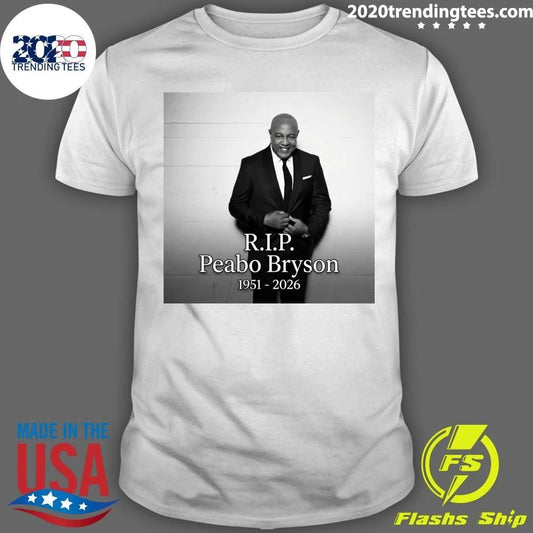 Peabo Bryson, Veteran R&B Singer of Beauty and the Beast and Whole New World, Dies at 75 Shirt