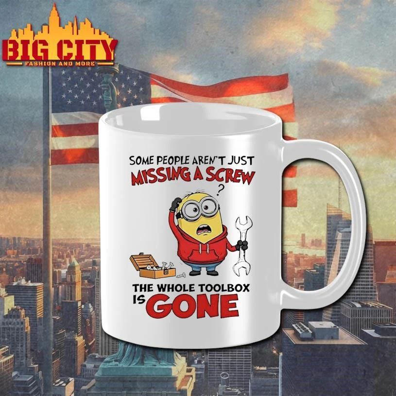 Minion Some People Arent Just Missing A Screw The Whole Toolbox Is Gone Shirt