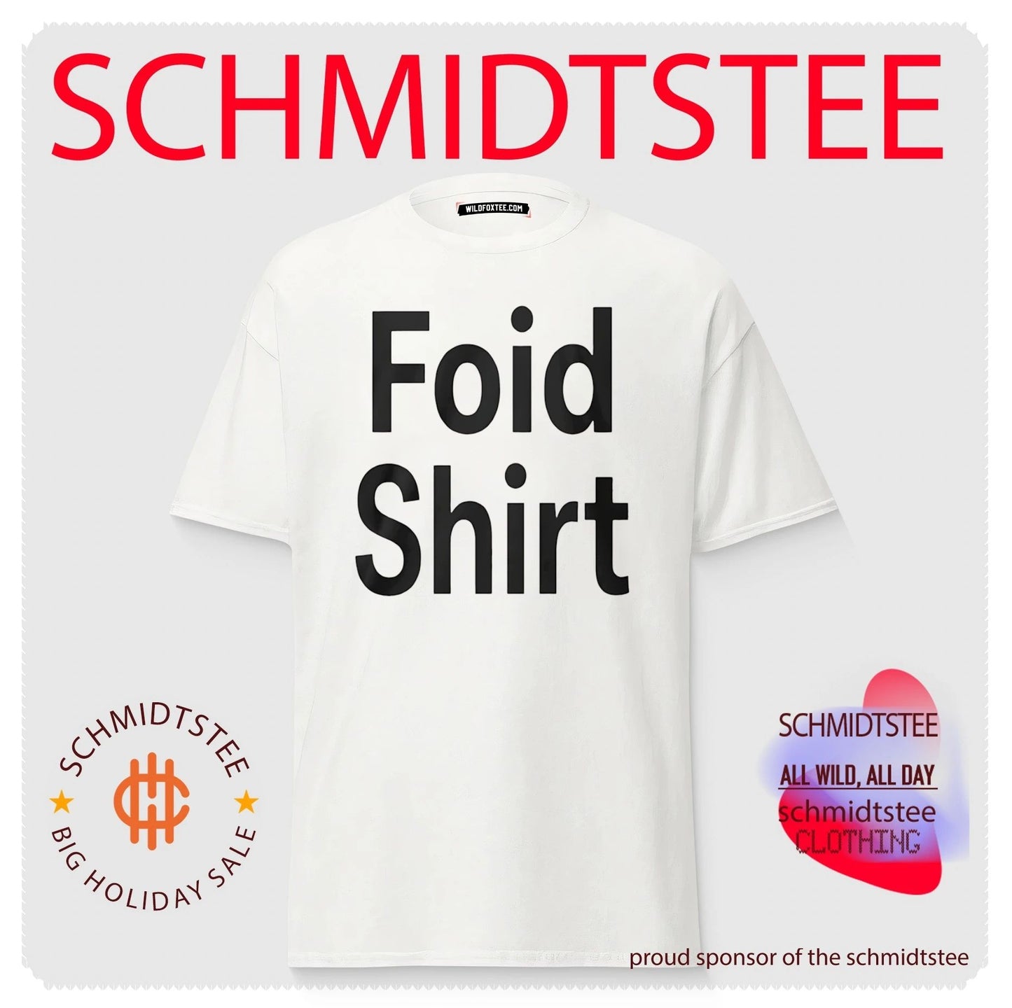 Foid classic text shirt