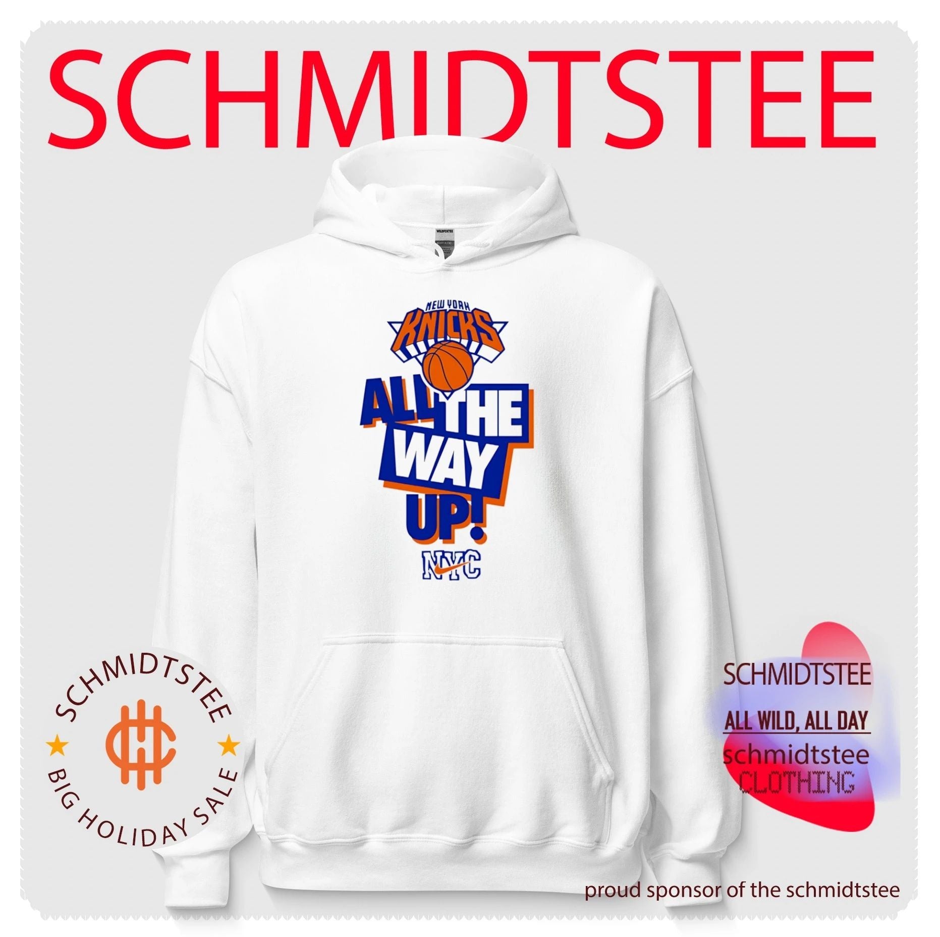 New York Knicks All the Way Up NYC NBA Basketball shirt