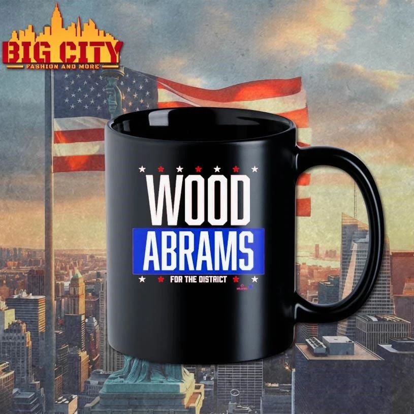 Wood-Abrams For The District DC Baseball stars shirt