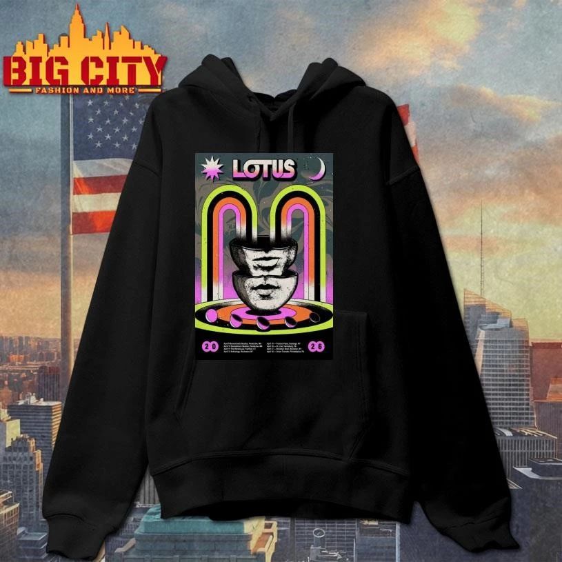 Lotus April 2026 Tour Poster Shirt