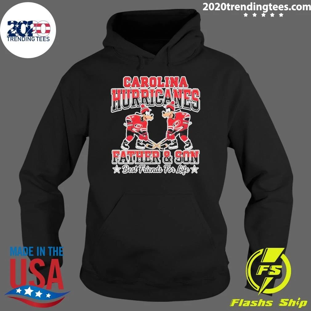 Disney Goofy Carolina Hurricanes Father And Son Best Friends For Life Shirt