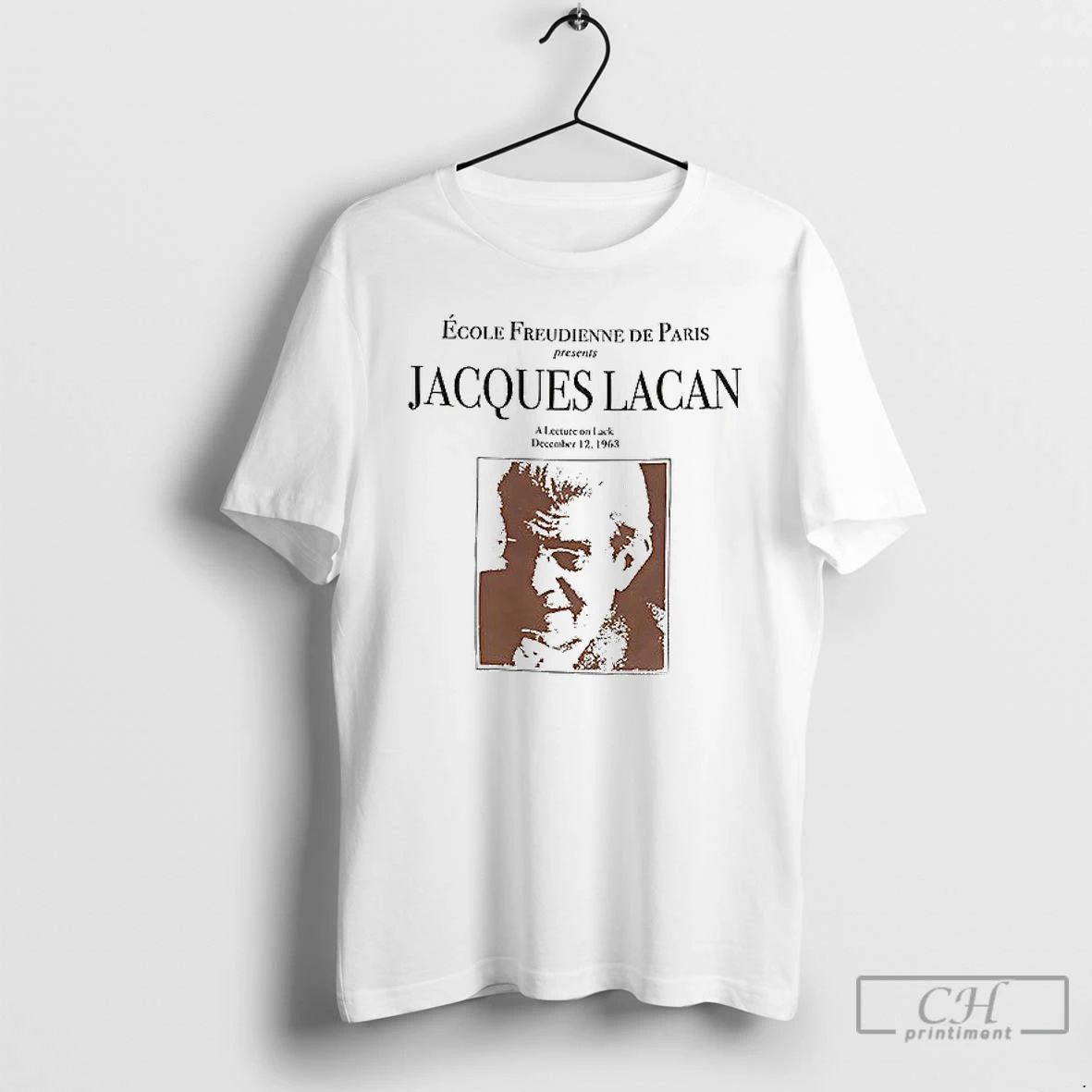 Classic Ecole Freudienne De Paris Presents Jacques Lacan T Shirt