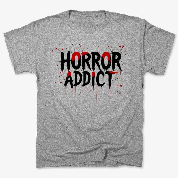 Horror Addict Blood Drip Graphic