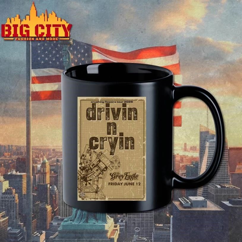 Drivin N Cryin 6-12-2026 Asheville NC Poster Shirt