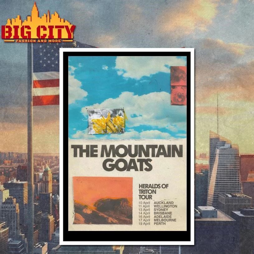 The Mountain Goats Heralds Of Triton Tour 26 Poster Shirt