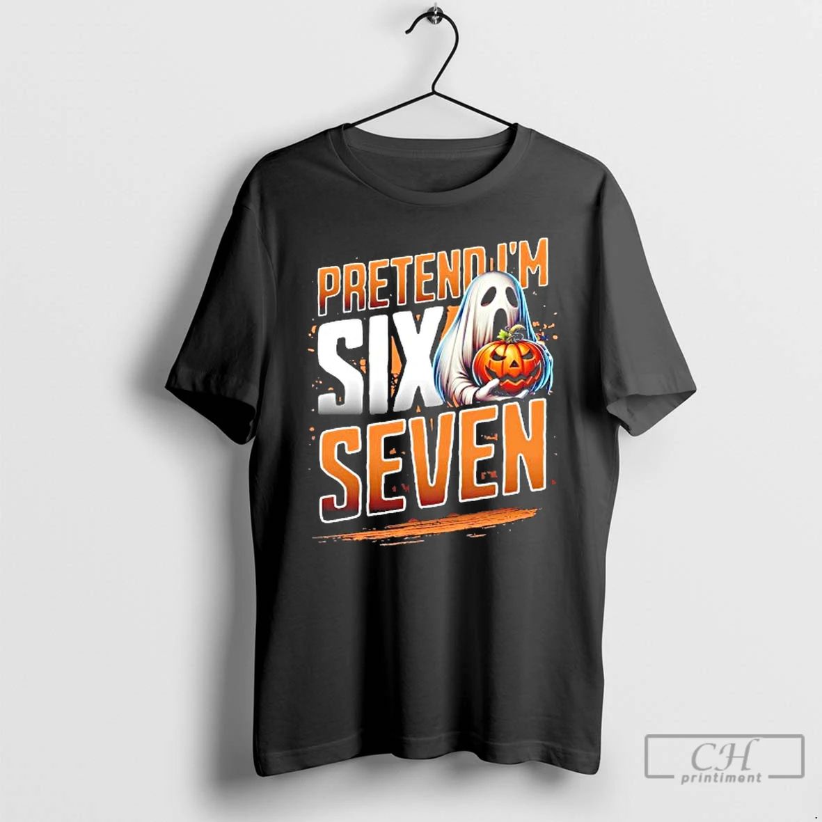 Classic Ghost Pretend Im A Six Seven T Shirts
