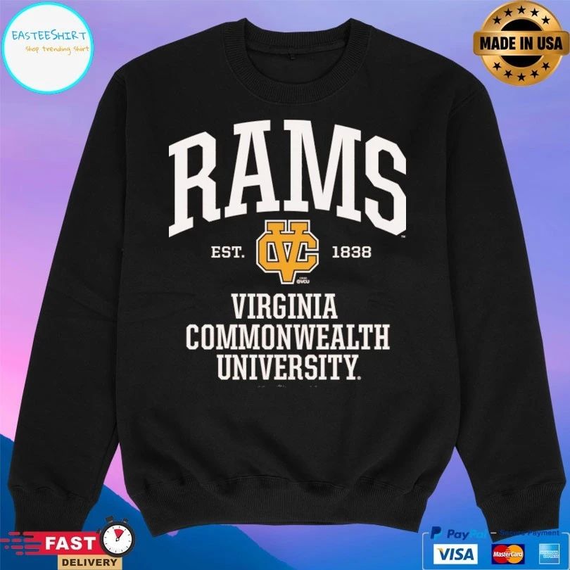 Rams Est 1838 Virginia Commonwealth University T-shirts