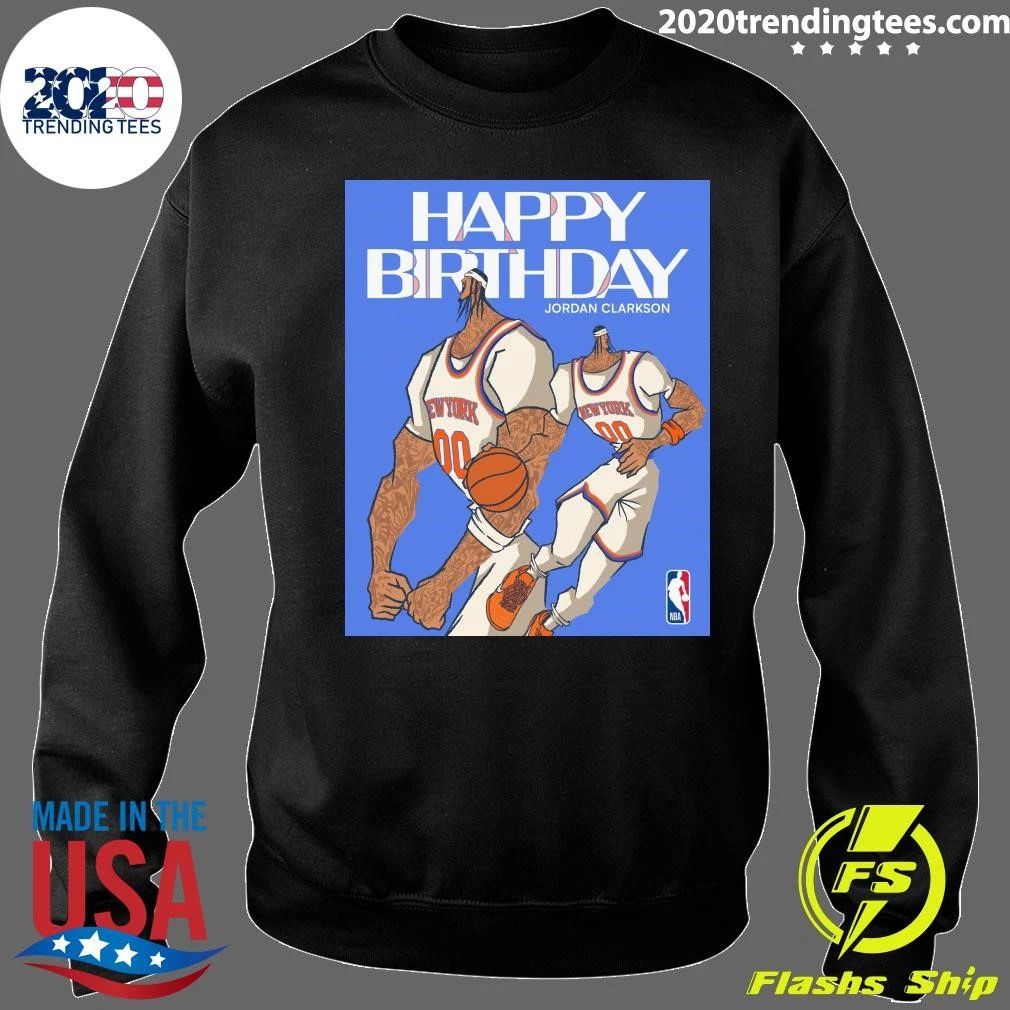 Happy Birthday Jordan Clarkson New York Knicks NBA Philippines Shirt