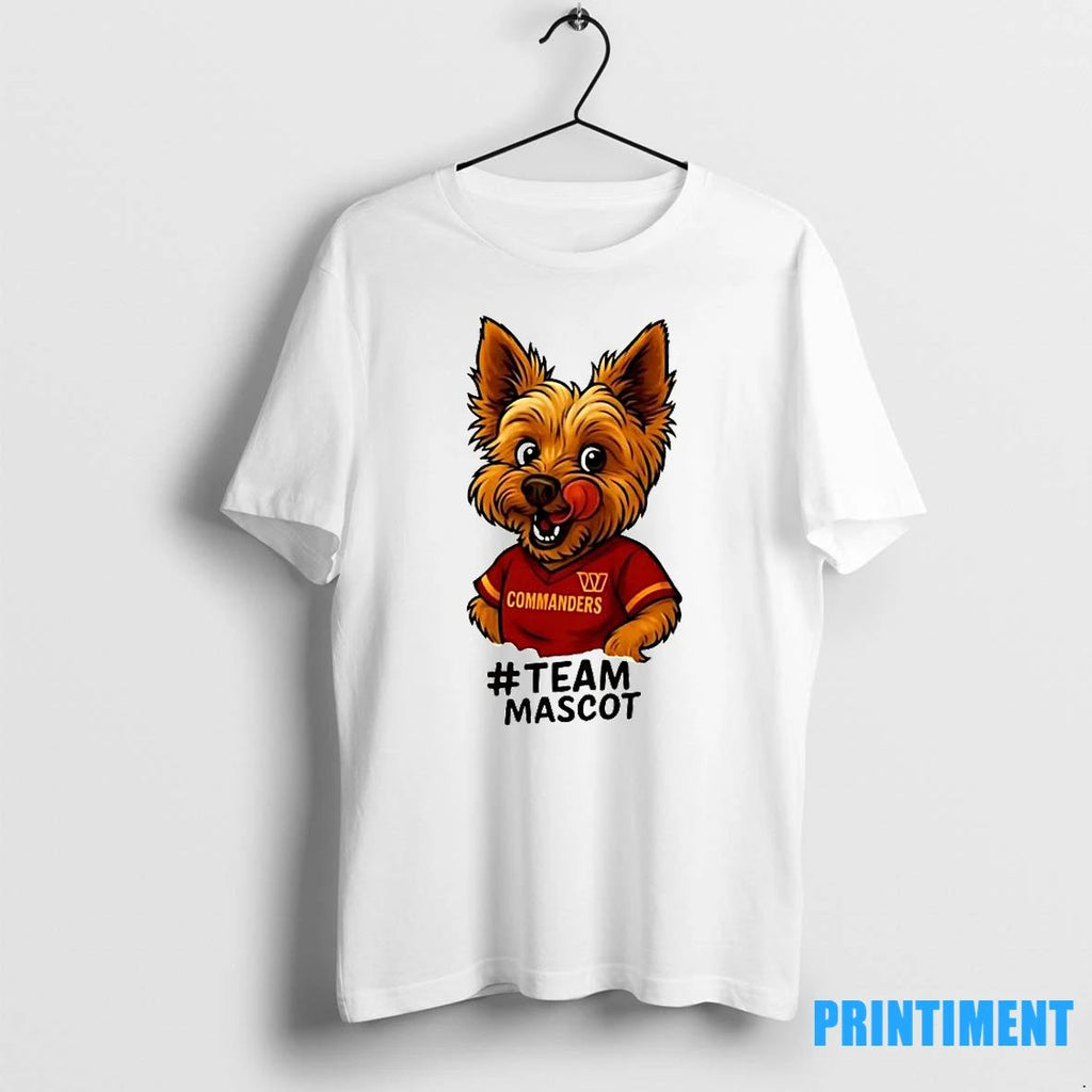 Washington Commanders Yorkie Hashtag Team Mascot Tshirts Sweater