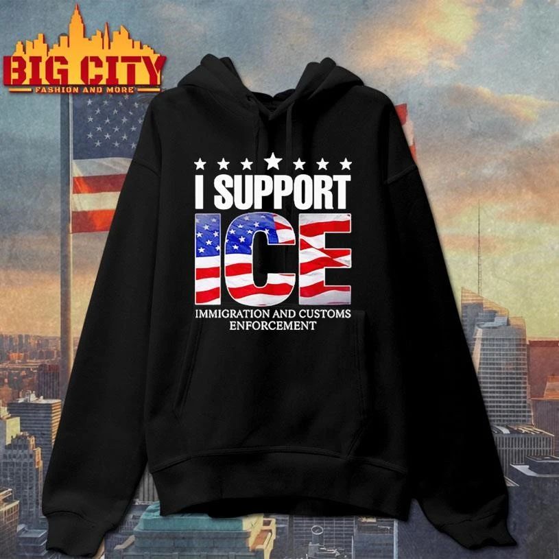 I Support ICE Immigration And Customs Enforcement Shirt