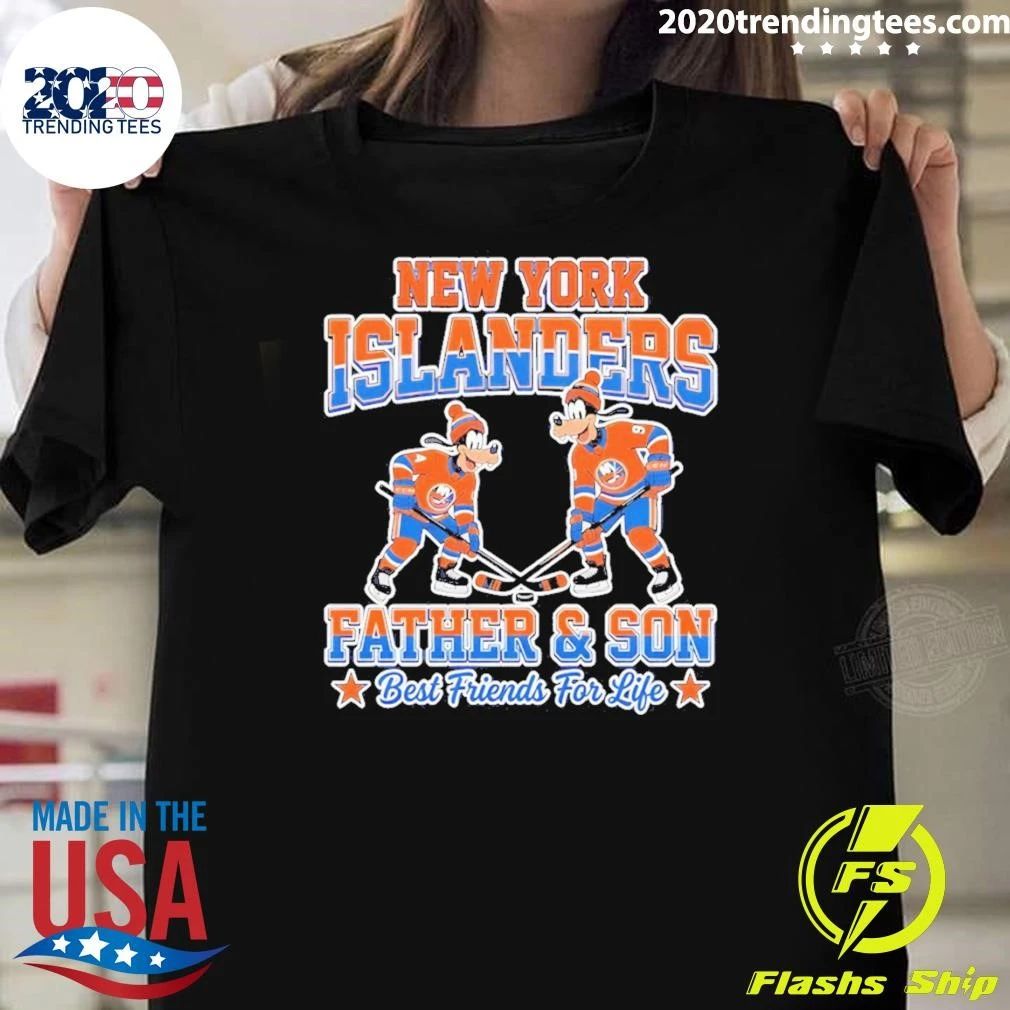 New York Islanders Father And Son Best Friends For Life Shirt