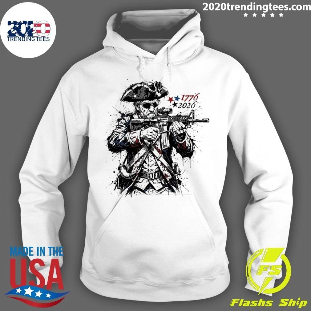 Revolutionary Splatter America 250 King George Huge 1776-2026 Shirt