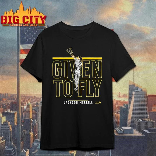 Jackson Merrill Given to Fly San Diego Baseball Shirt