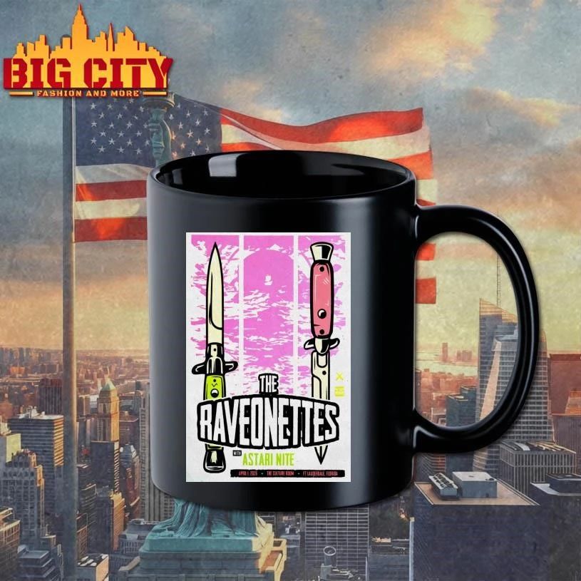 The Raveonettes April 1 2026 In Fort Lauderdale, FL Tour Poster Shirt