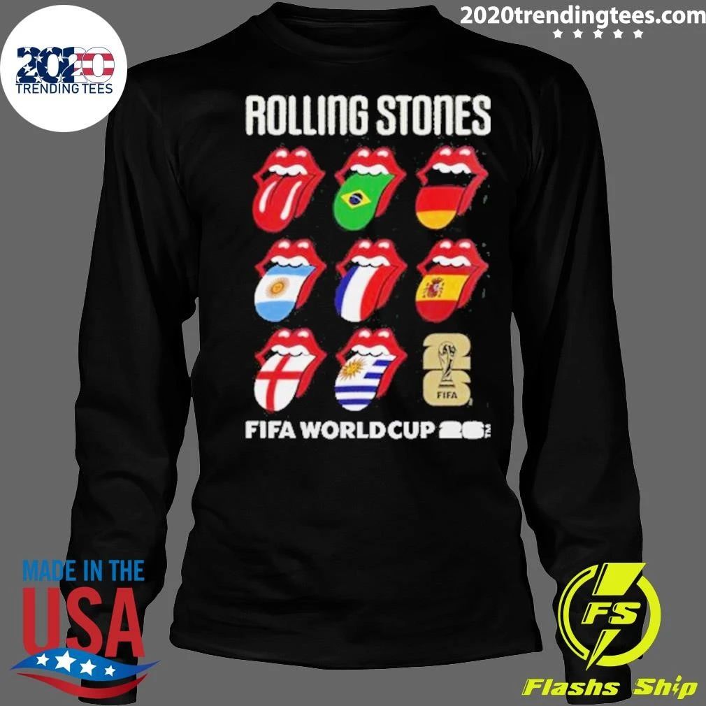 The Rolling Stones x FIFA World Cup 2026 Global Voodoo Shirt