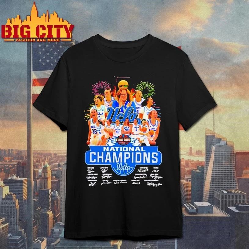 Ucla Bruins Women’s Basketball National Champions 2026 Shirt