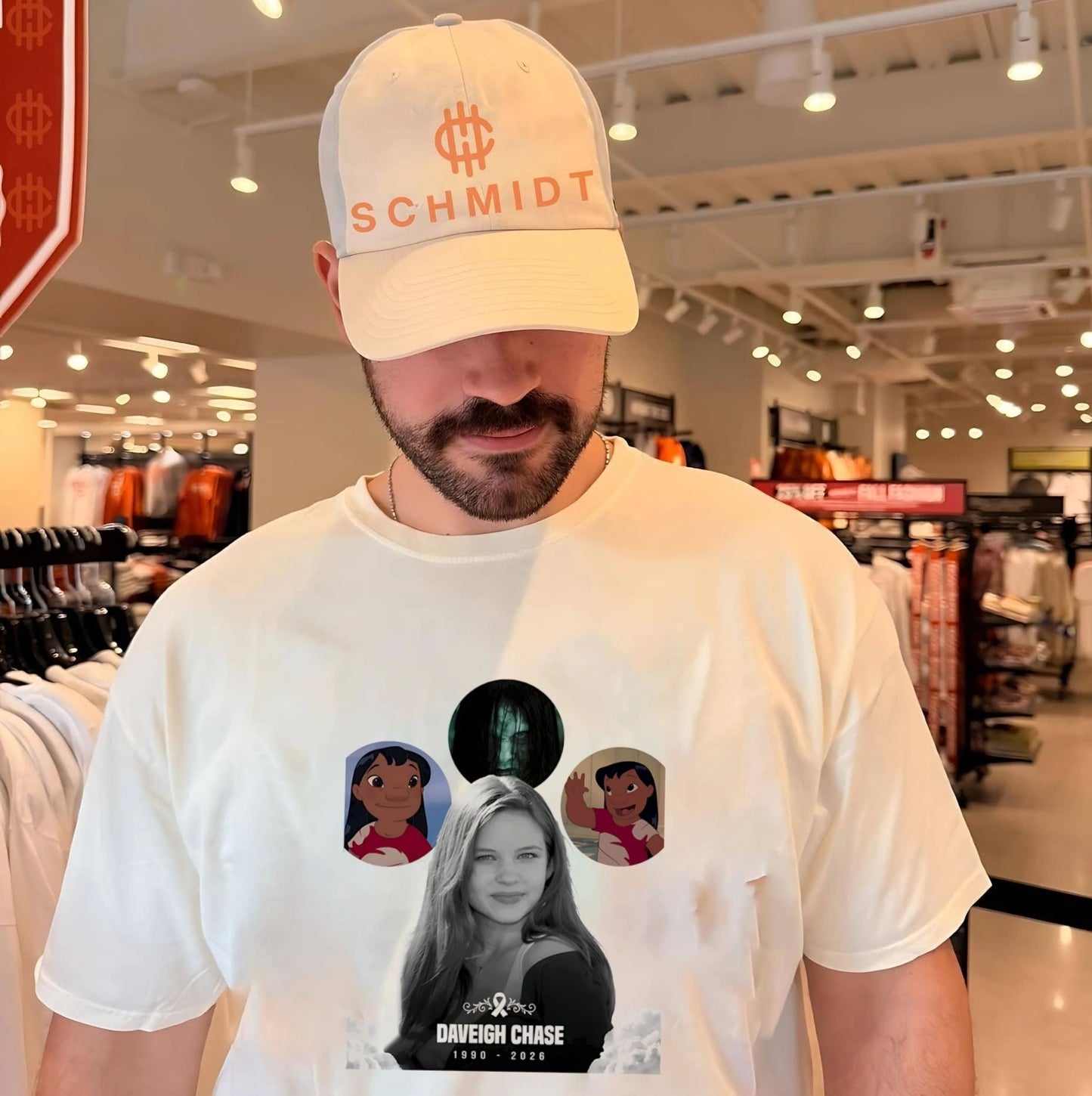 Daveigh Chase 1990–2026 Memorial Tribute shirt