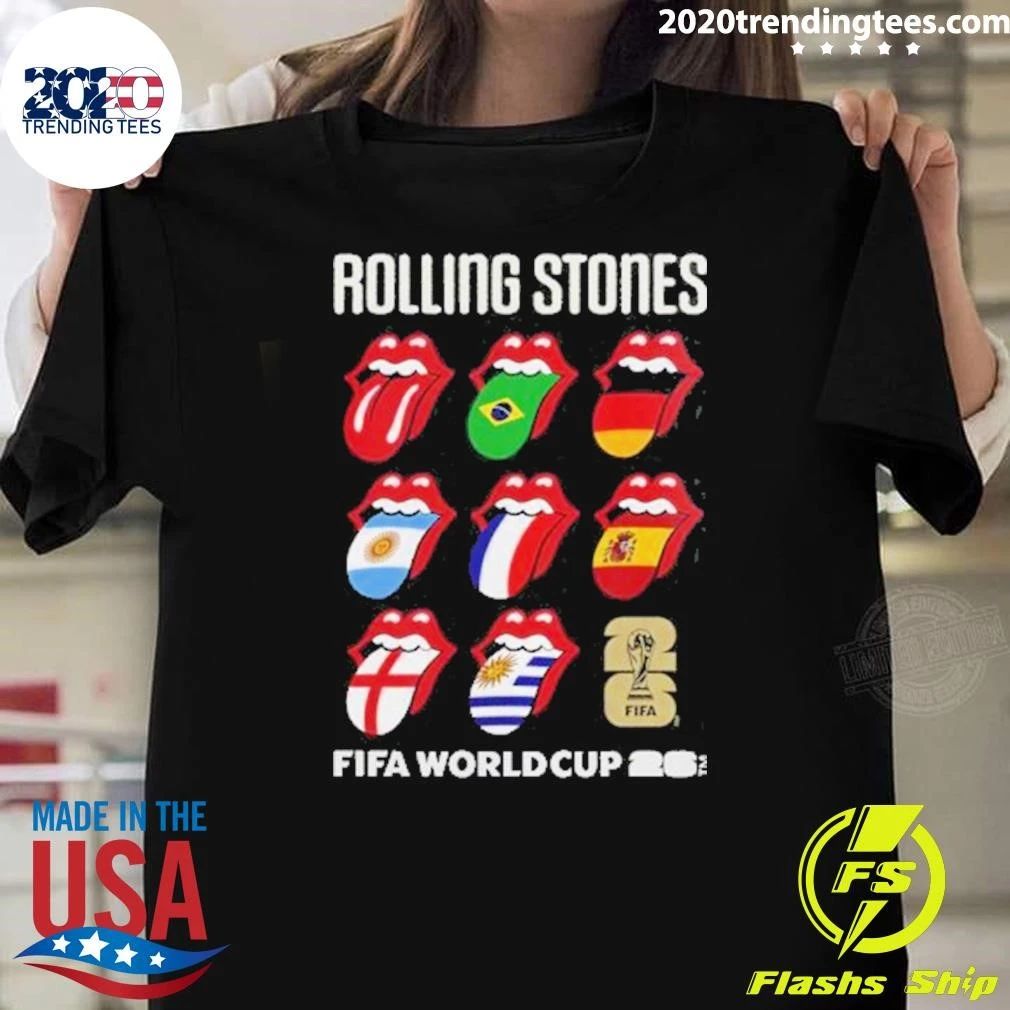 The Rolling Stones x FIFA World Cup 2026 Global Voodoo Shirt