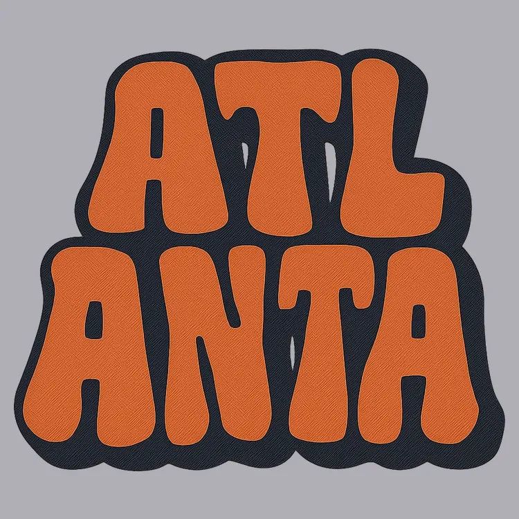 ATLANTA Groovy Graphic