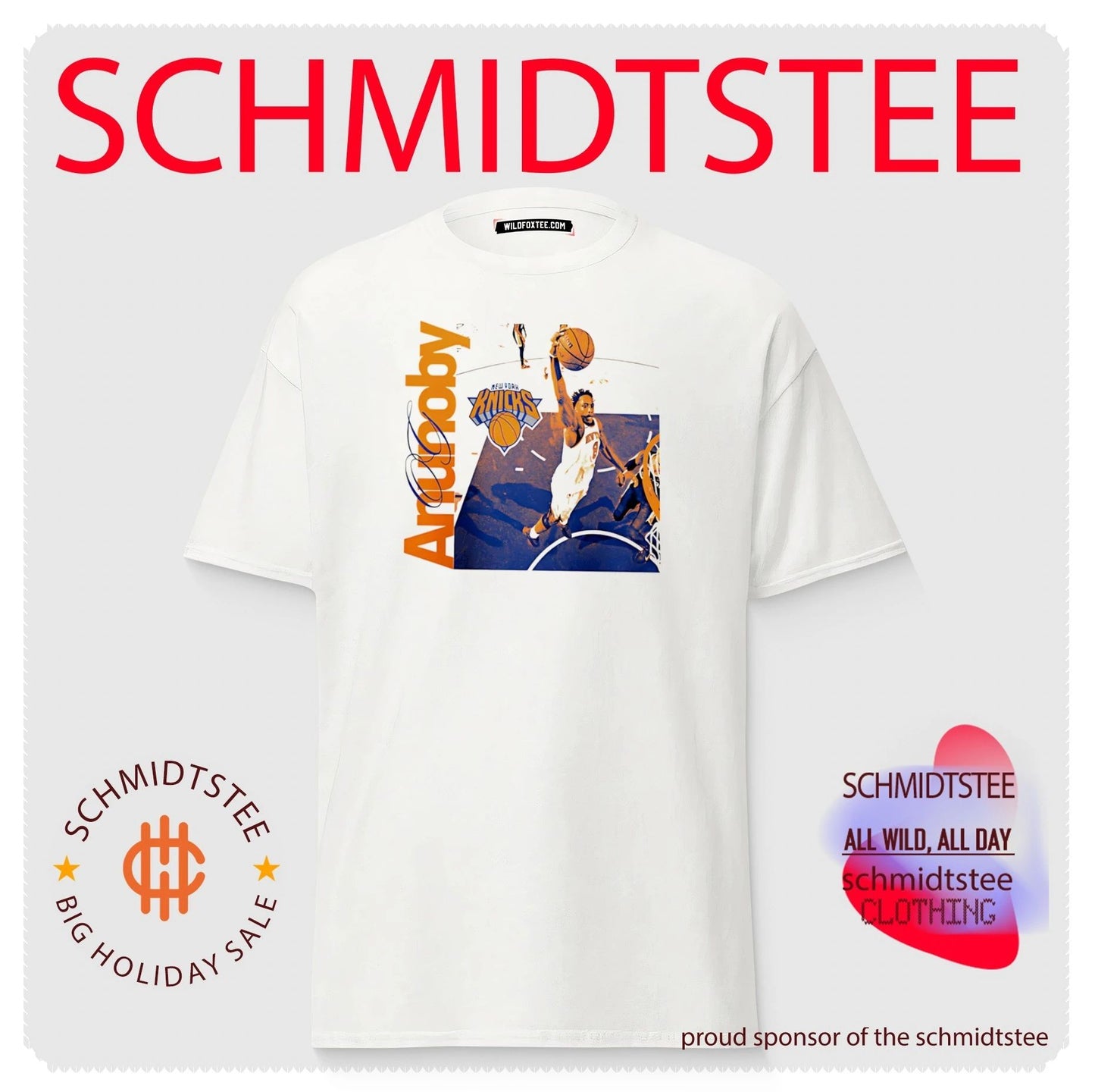 New York Knicks OG Anunoby Player Hype hand of OG shirt