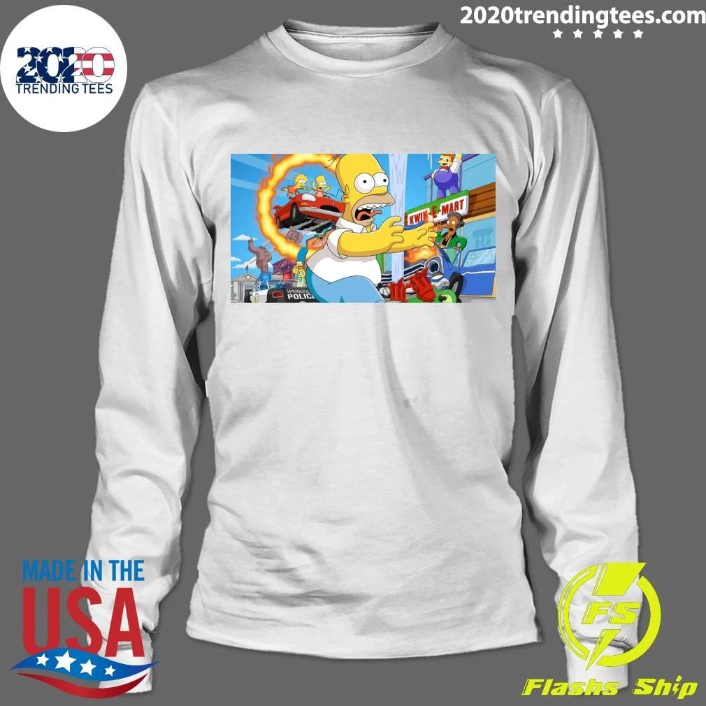 The Simpsons Hit & Run Remake Might Finally Be Happening, Official Soundtrack Released On Spotify & Apple Music Shirt