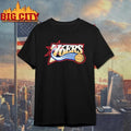 Allen Iverson Philadelphia 76ers Mitchell & Ness Playmaker Graphic Logo Shirt