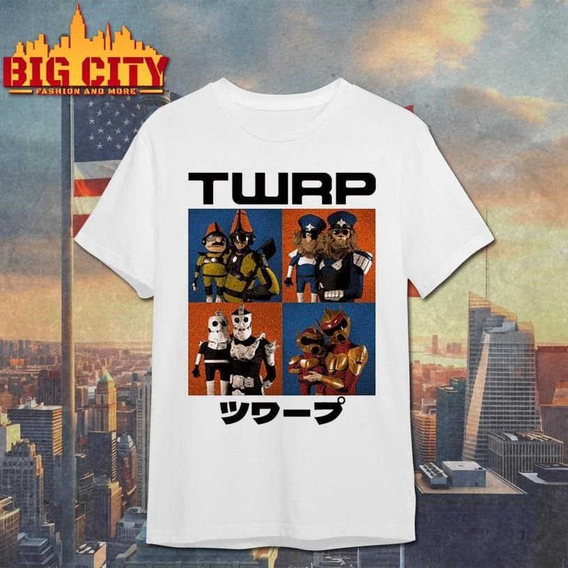 TWRP Band Merch Pure Elegance EU UK Tour 2026 With Ninja Sex Party Puppet Photo Sand Shirt