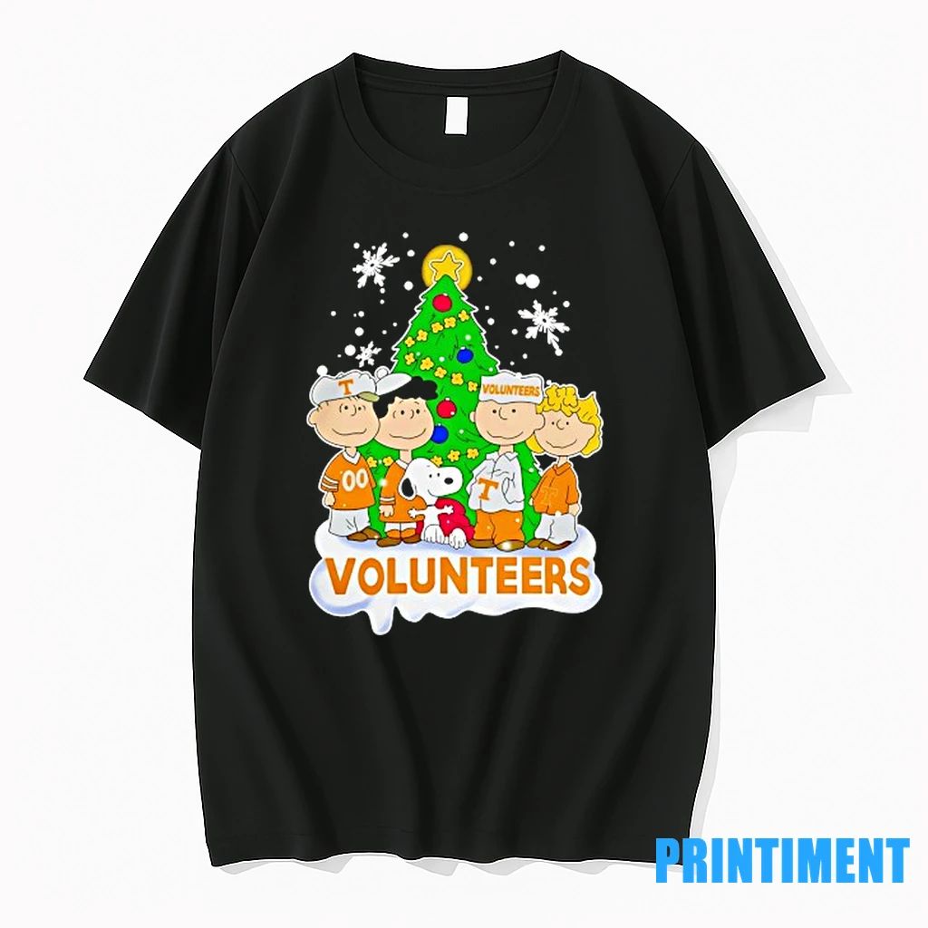 Peanuts Characters Tennessee Volunteers Christmas Tshirts Sweater