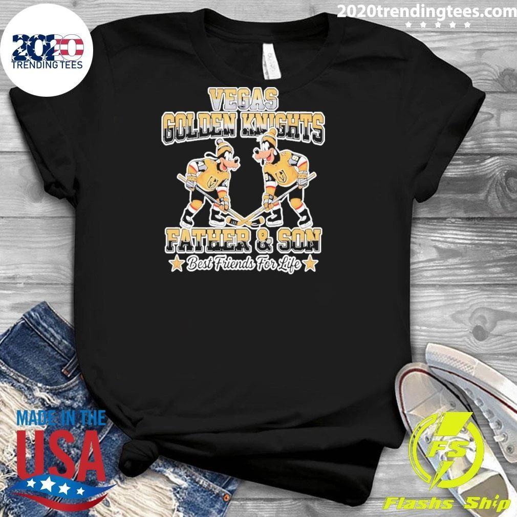 Vegas Golden Knights Father And Son Best Friends For Life Shirt