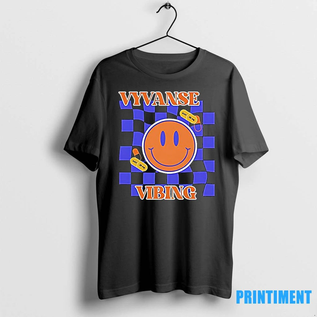 Vyvanse Vibing Smile Funny Tshirts Sweater